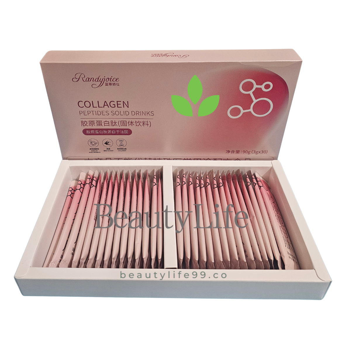 Collagen Peptide Solid Drink 1 box + Dr.Isendo Dense Filling Fresh Injection Facial Mask 1 Box